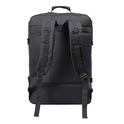 Cabin Max - Mochila (apta como equipaje de mano, 44 L, 55 x 40 x 20 cm), color negro