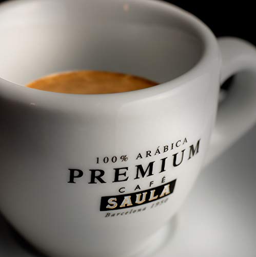 Café Saula grano Premium Ecológico 100% arábica - Pack 2 botes de 500 gr