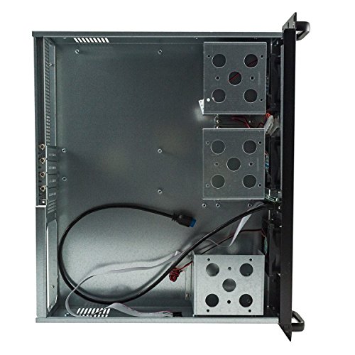 Caja Rack 2129 19" 2U - Silver/Black 1*USB 3.0 + 1*USB 2.0