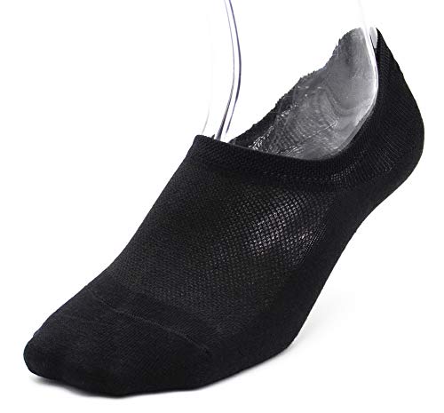 Calcetines Cortos hombre y mujer, zapatillas invisibles de 92% algodón elástico, calcetines cortos de tobillo, transpirables, deportivos, antideslizantes, calcetines bajos