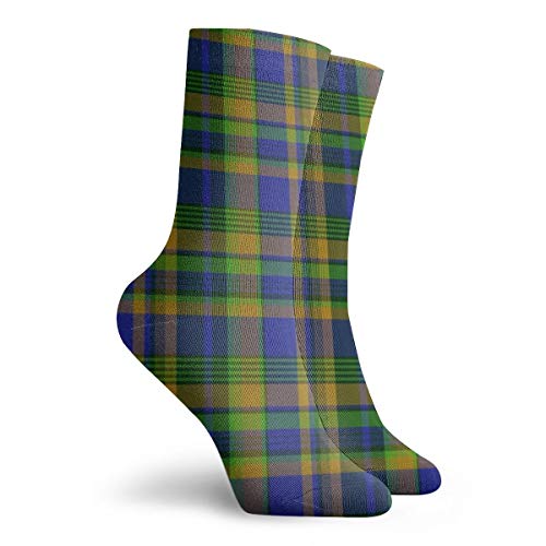 Calcetines de invierno para hombre y mujer, diseño de tartán, de Nueva Escocia, informales, con diseño de pik Mills