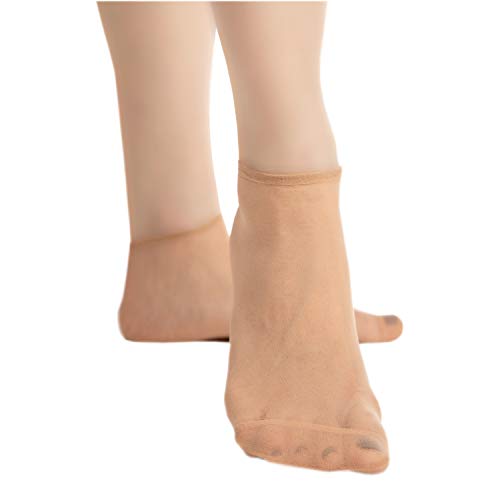 Calcetines Monouso Premium Para Probar Calzado (Beige)