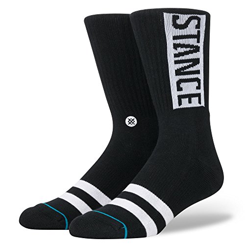 Calcetines para hombre de la fundación Stance ~ Og negro