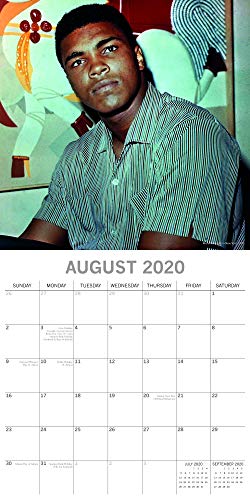 Calendario de pared cuadrado 2020 - Muhammad Ali