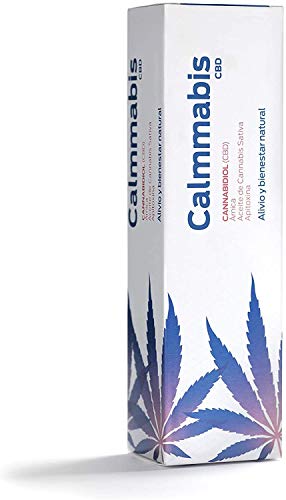 Calmmabis Crema CBD Analgéisca y Antiinflamatoria para el Alivio de Dolores Musculares y Articulares con Cannabidiol y Apitoxina, 45 ml