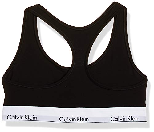 Calvin Klein 0000F3785E, Sujetador Deportivo para Mujer, Negro (Black 001), L