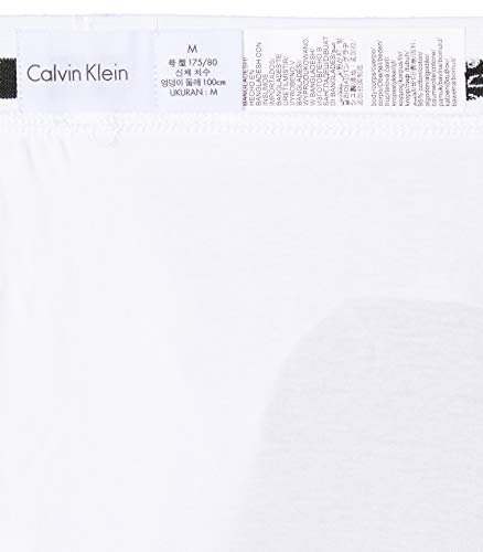 Calvin Klein 3P Hip Brief, Calzoncillos para Hombre (3 unidades), Blanco (White), Medium