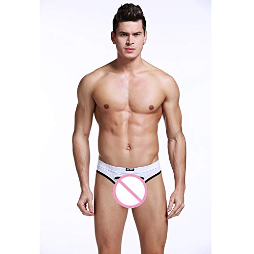 Calzoncillos Boxer Hombre, Lanskirt Lenceria Hombre Sexy Ropa Interior Eróticos Pantalones Crota Calzoncillos de Primavera Tanga Suave G-String Elástico Bragas Briefs de Hueca