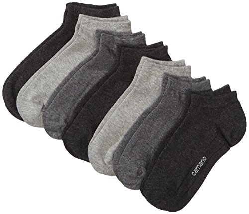 Camano 3003 Ca-Soft Sneaker 7 Paar Calcetines cortos, Gris (grey combi 49), 43/46 (43/46) (Pack de 7) para Hombre