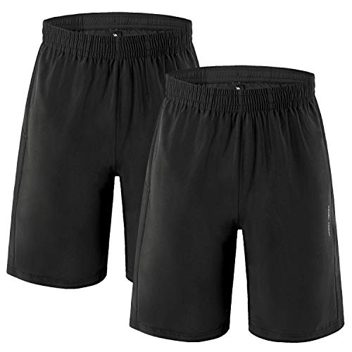 CAMEL CROWN Pantalones Cortos de Deporte Hombre Secado Rápido Verano Running Pantalón Shorts Transpirables Ligeros con Bolsillos para Correr Baloncesto Tenis Fitness Gym Training Jogging Marathon