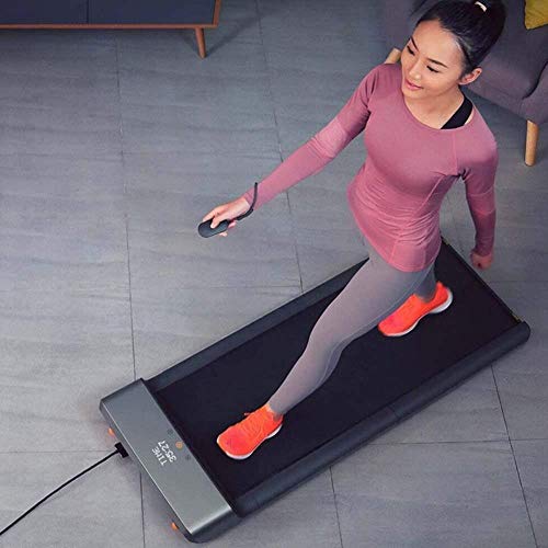 Caminar Pad Mini rueda de ardilla inteligente cinta de correr plegable - Ejercicio plegable equipo de la aptitud Correr Caminar Cojín de interior al aire libre Gimnasio Sendero máquina que ejecuta