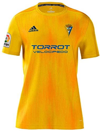 Camiseta adulto 1ª equipación 19/20 Cádiz C.F, Color Amarillo