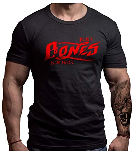 Camiseta Bornlion para hombre, de manga corta, logotipo rojo, 100% algodón, ropa de moda, camiseta para fans de Martial Arts, camiseta online (4XL)