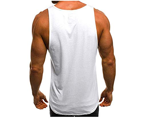 Camiseta de Tirantes Deportiva Hombre Tirantes Culturismo Fitness Deportiva. Ropa Deporte Masculina para Entrenar Gym