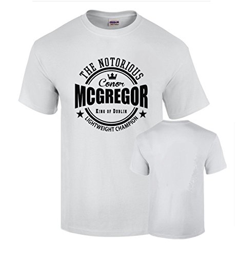 Camiseta Mcgregor Boxeo UFC Campeon Algodon Calidad 190grs (L)