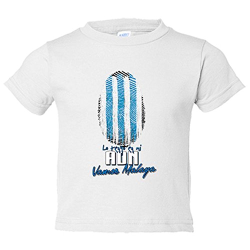 Camiseta niño lo tengo en mi ADN Málaga fútbol - Blanco, 12-14 años