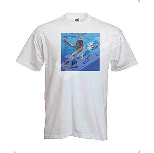Camiseta Nirvana Nevermind (s, Blanco)