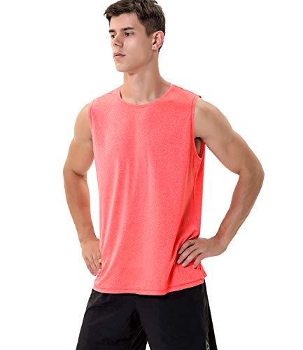 Camiseta sin mangas para hombre, que absorbe la humedad, chaleco deportivo para gimnasio