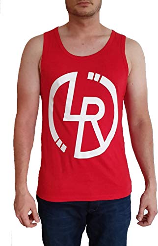 Camiseta sin Mangas Roja LR Circular Blanco 2019 (9-10)