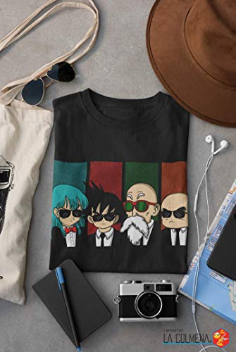 Camisetas La Colmena - 2239-Reservoir Kame -Dragon Ball - Reservoir Dogs (Melonseta) S