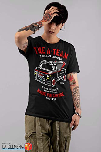 Camisetas La Colmena 4209-Parodia, The A Team L