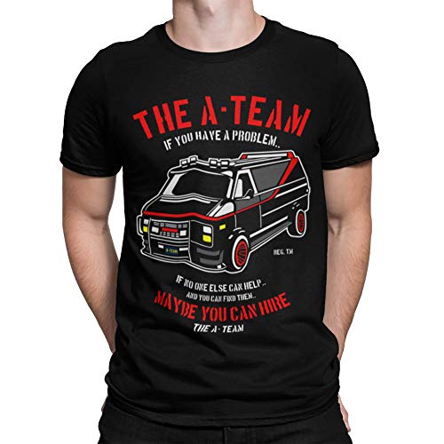 Camisetas La Colmena 4209-Parodia, The A Team L