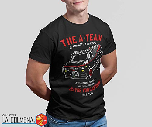 Camisetas La Colmena 4209-Parodia, The A Team XL