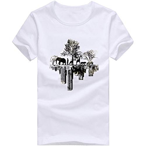 Camisetas Moda Hombre Camisetas Casual Hombre Camisetas Hombre Manga Corta AIMEE7 Polos Hombre Manga Corta Camisetas Element Hombre Camisas Joven Hombre Camisas Urbanas Hombre（L,M）