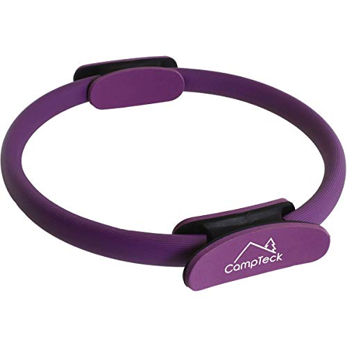 CampTeck U6933 - Yoga Aro Pilates - Aro Fitness Aro de Pilates Anillo Yoga Gimnasio Ejercicio - Púrpura