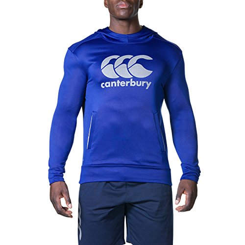 Canterbury Vapodri Training Sudadera con Capucha, Hombre, Azul Real, XS