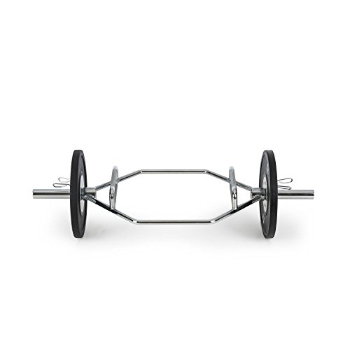 Capital Sports - Beastbar Hex-Bar, Barra para Pesas, Peso Muerto, Deadlift Bar, Tríceps, Forma Hexagonal, Levantamiento Saludable Espalda y Rodillas, MAX. 300 kg, Acero Macizo, cromada