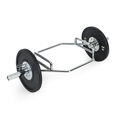 Capital Sports - Beastbar Hex-Bar, Barra para Pesas, Peso Muerto, Deadlift Bar, Tríceps, Forma Hexagonal, Levantamiento Saludable Espalda y Rodillas, MAX. 300 kg, Acero Macizo, cromada