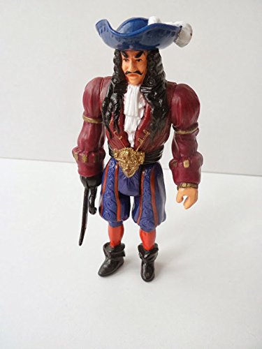 Captain Hook Trades Multi-Blades in Battle Action Figure by Mattel