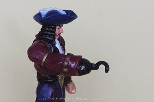 Captain Hook Trades Multi-Blades in Battle Action Figure by Mattel