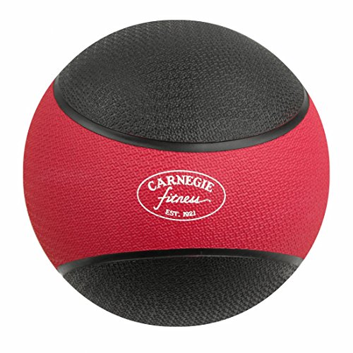 Carnegie 4 kg Balón Medicinal Fitness – Pelota de balón de Crossfit, Entrenamiento de la Fuerza