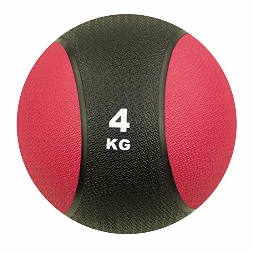 Carnegie 4 kg Balón Medicinal Fitness – Pelota de balón de Crossfit, Entrenamiento de la Fuerza