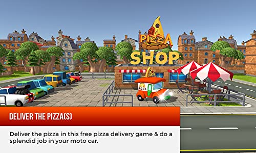 Cartoon City Pizza Delivery