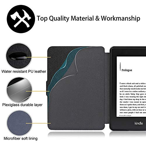 Case For Kindle Paperwhite 1/2/3 Generation Kindle Case Cover Delicious Chinese Traditional Dumplings PU Leather Cover with Auto Wake/Sleep Cases Kindle Paperwhite