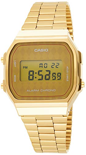 Casio Collection A168WG-9BWEF, Reloj Unisex, Amarillo