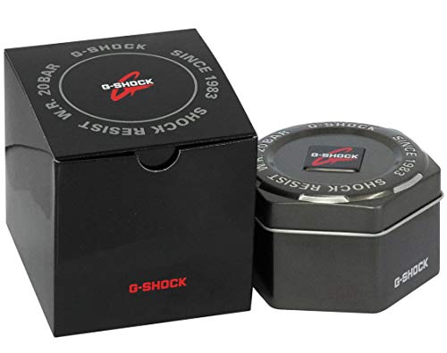 Casio G-SHOCK Reloj Analógico-Digital, 20 BAR, Azul, para Hombre, GA-100L-2AER