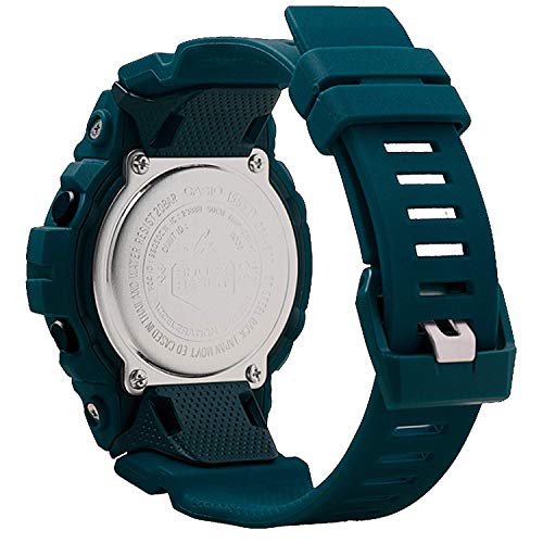 Casio G-SHOCK Reloj Digital, Contador de pasos, Sensor de movimiento, Aplicación de deporte gratuita para descargar, 20 BAR, Azul, para Hombre, GBA-800-2AER