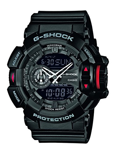 Casio GA-400-1BER G-Shock – Reloj Hombre Correa de Resina, Negro