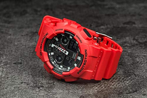 Casio Reloj Analógico-Digital para Hombre de Cuarzo con Correa en Plástico GA-700-4AER