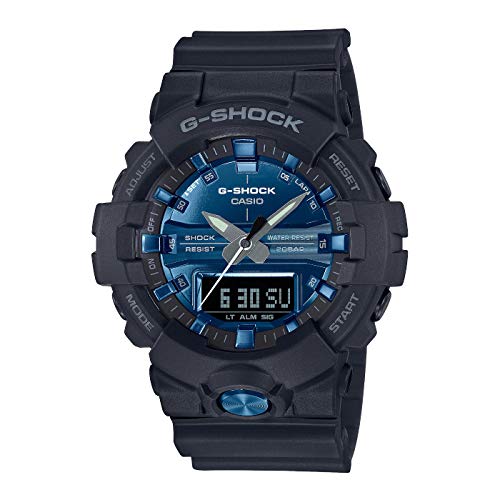 Casio Reloj Analógico-Digital para Hombre de Cuarzo con Correa en Resina GA-810MMB-1A2ER