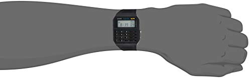 Casio Reloj con Correa de Goma Unisex CA-53W-1ER