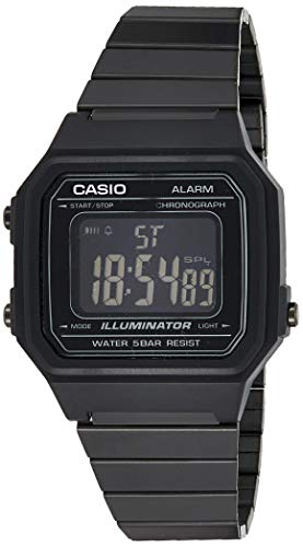 Casio Reloj Digital para Hombre de Cuarzo con Correa en Acero Inoxidable B650WB-1BEF