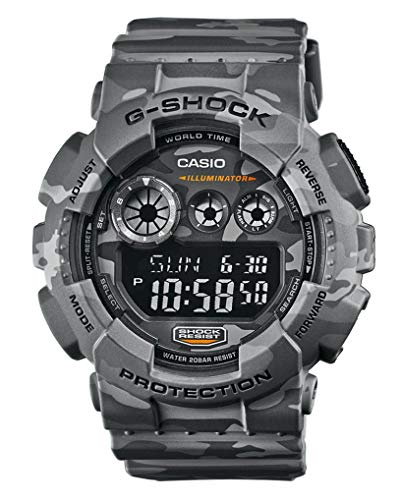 Casio Reloj Digital para Hombre de Cuarzo con Correa en Plástico GD-120CM-8ER