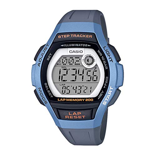 Casio Reloj Digital para Mujer de Cuarzo con Correa en Resina LWS-2000H-2AVEF