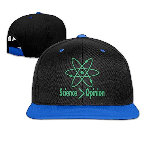 Ccsoixu Funny Science is Greater Than Opinion Comfortable Adjustable Baseball Cap Snapback Plain Cap for Men/Women,Snapback Hats Women Men Adjustable Baseball Cap Hats