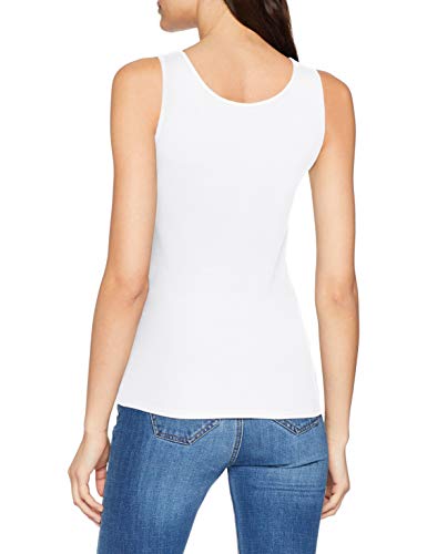 Cecil 311049 Linda Camiseta sin Mangas, Blanco (White 10000), Medium para Mujer